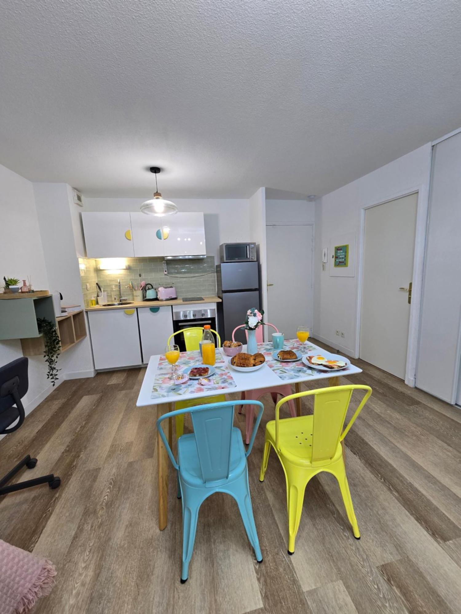 Apartamento Marshmallow Proche Aeroport, Airbus Et Zenith