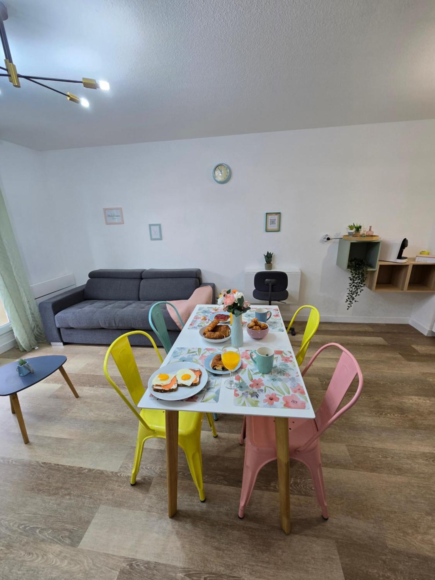Apartamento Marshmallow Proche Aeroport, Airbus Et Zenith *