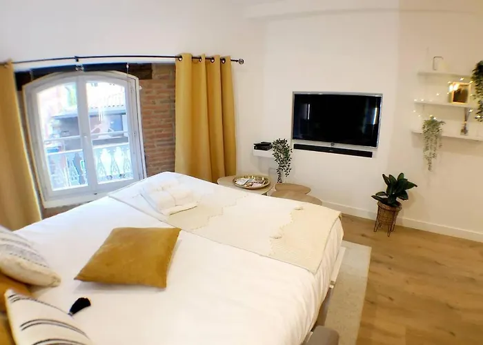 Le Floral - Hypercentre Capitole # Parking privé # Queen size