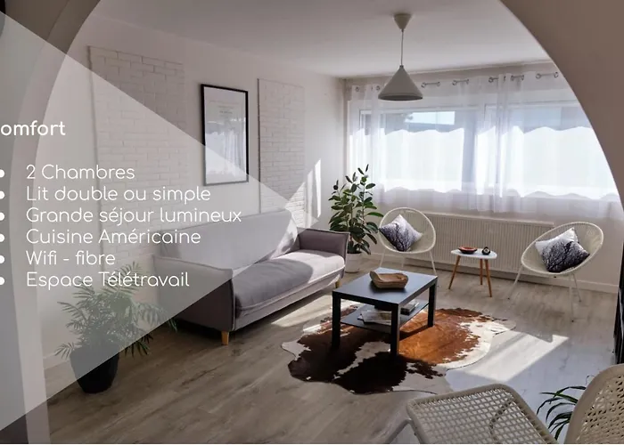 Two Bedrooms Modern Apartment Close To Tram