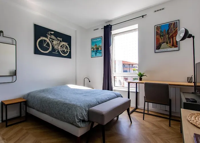 Cocon Moderne Compans Caffarelli - Metro, Charme & Confort