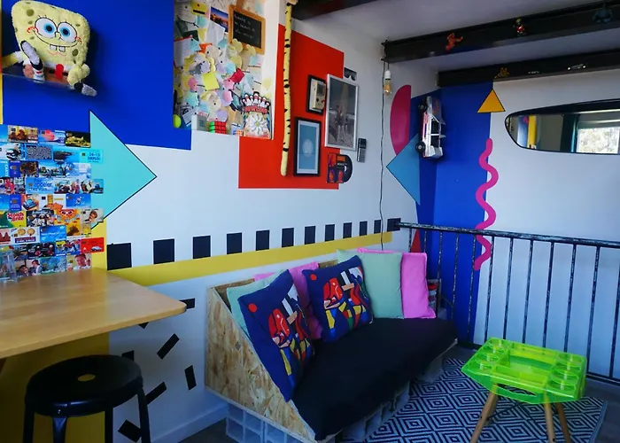 La Ninetiesroom - Chambre Atypique Avec Salle De Bain Et Wc Prives - Tv Wifi Console Jeux - Parking Gratuit