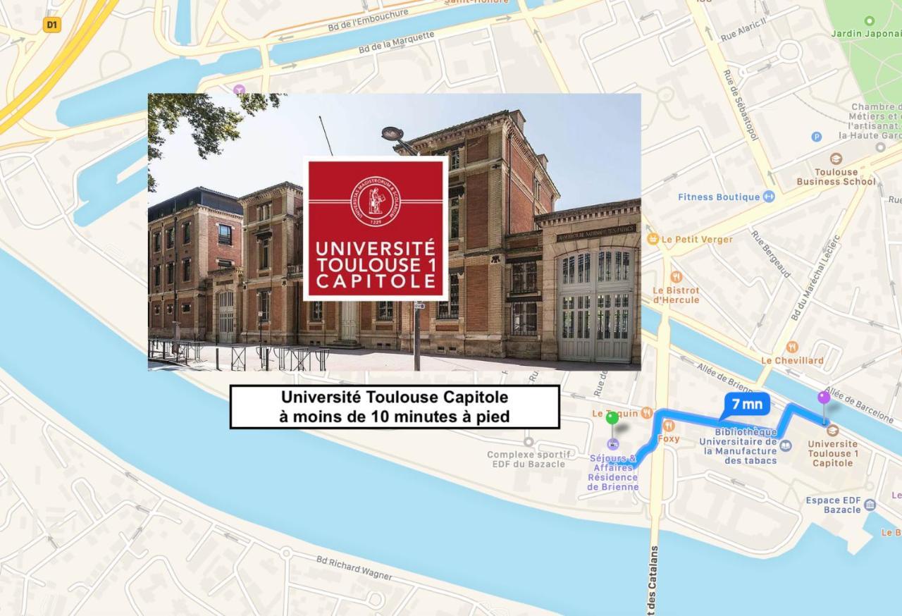 Appartement Avec Parking Centre Pour Et Affaires Toulouse