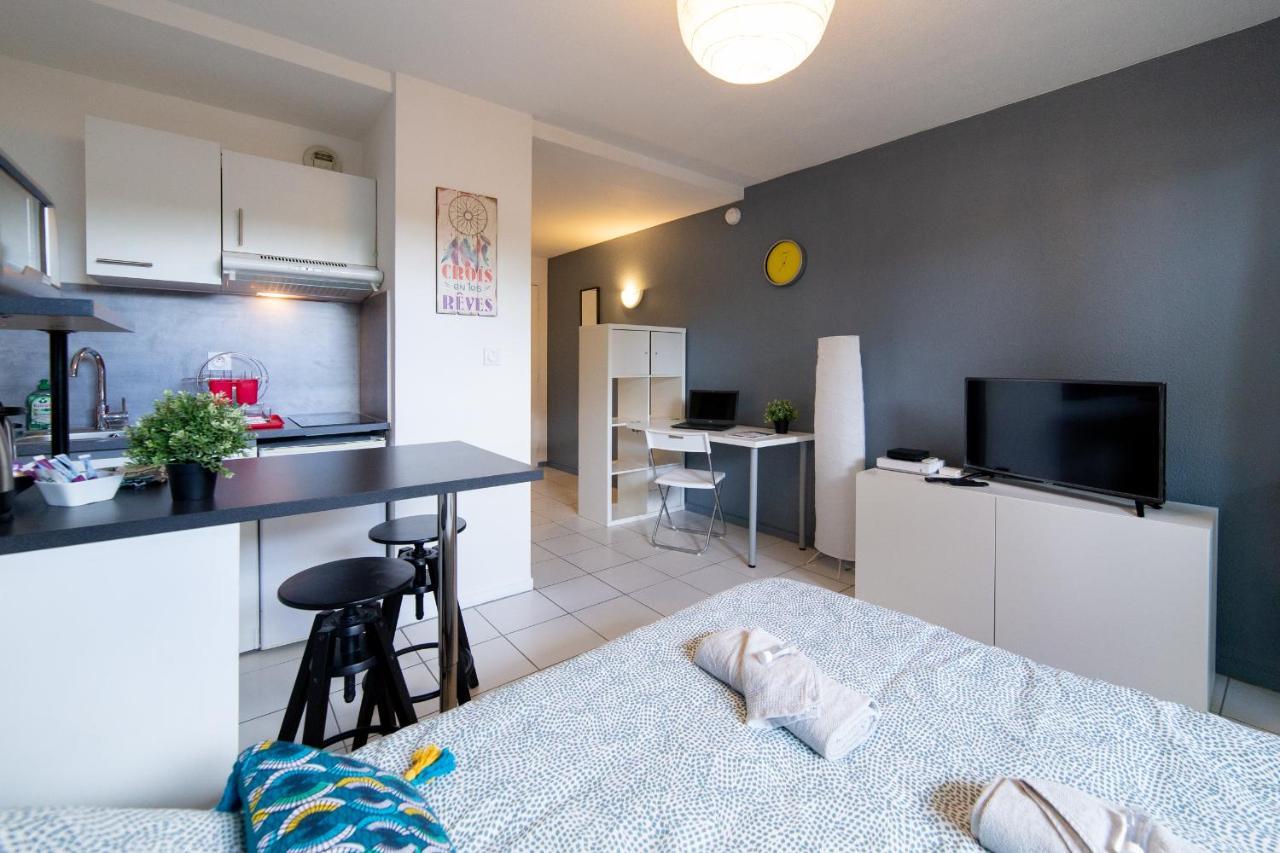 La Terrasse St Michel - Parking -metro - Bus Apartment *