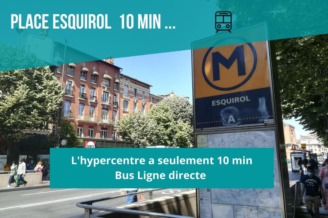 La Terrasse St Michel - Parking -metro - Bus Apartment *