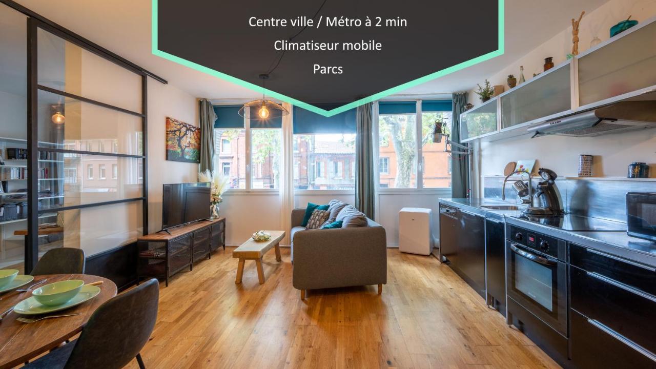Le Philosophe - Centre-ville Et Parcs A Cote Toulouse