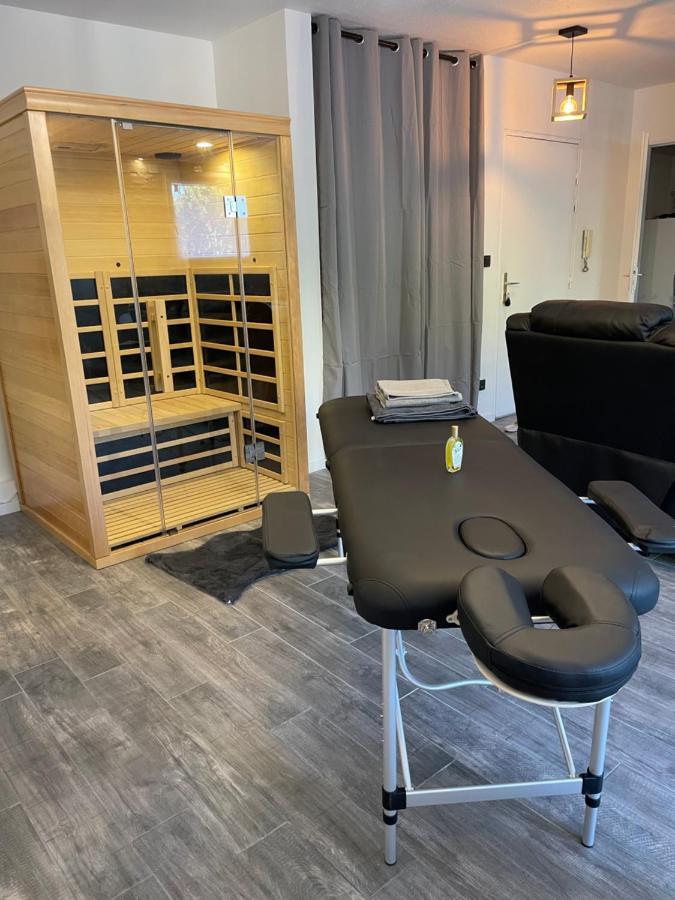 Apartment T2 Renove, Jaccuzi, Sauna, Sieges Massants, Jardin, Parking, Metro Toulouse