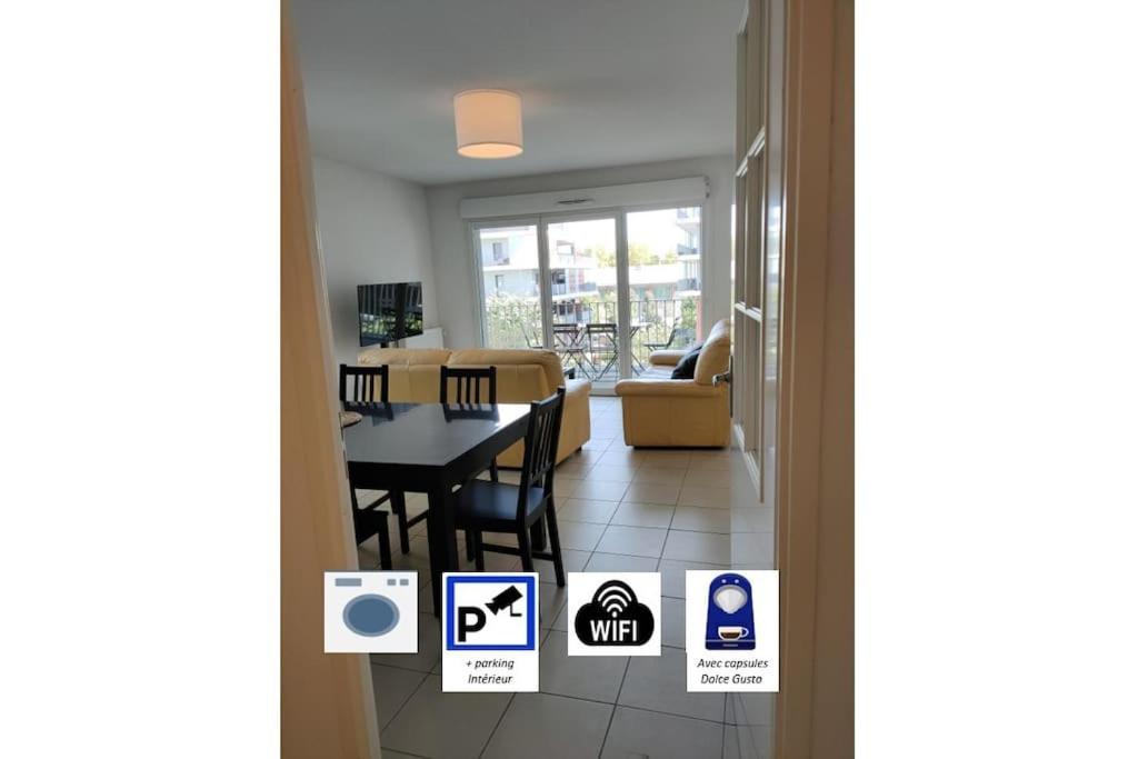 Appartement L'envol - 80 M2 - 40 M2 Balcon - 2 Parkings Prives Toulouse
