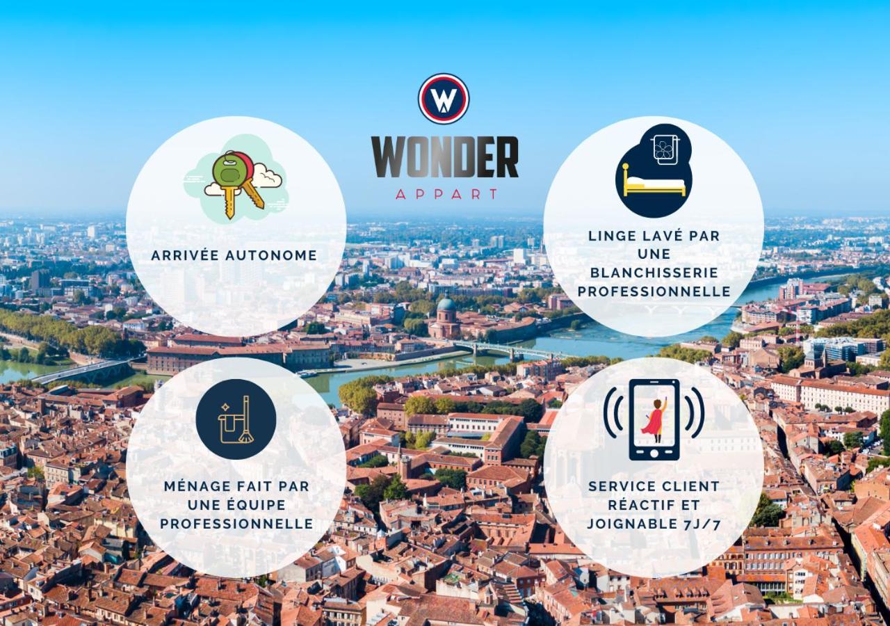 Wonder Appart' 402 - Vue Sur Garonne Toulouse