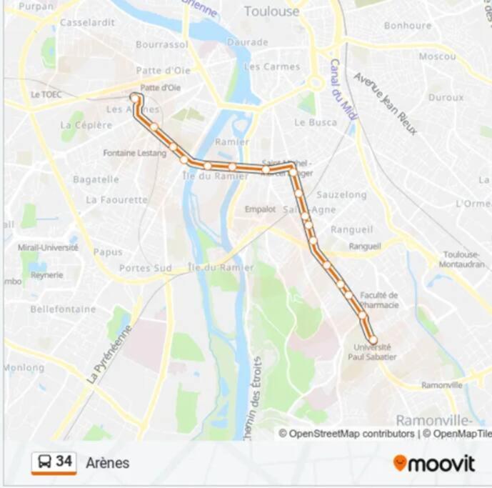T2 Tres Lumineux + Pkg Apartment *
