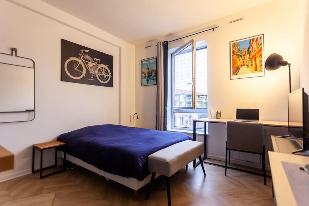 Cocon Moderne Compans Caffarelli - Metro, Charme & Confort Apartment