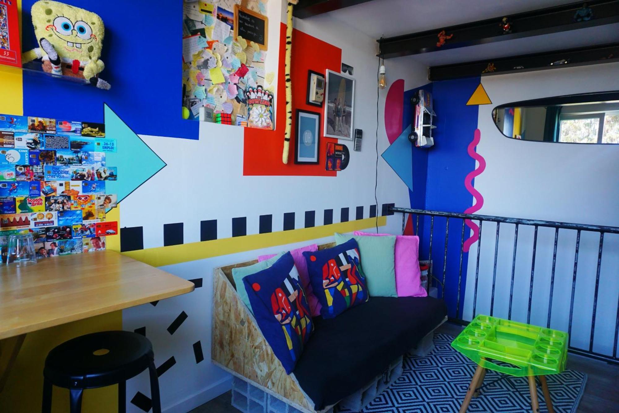 Habitación en casa particular La Ninetiesroom - Atypique Avec Salle De Bain Et Wc Prives - Tv Wifi Console Jeux - Parking Gratuit