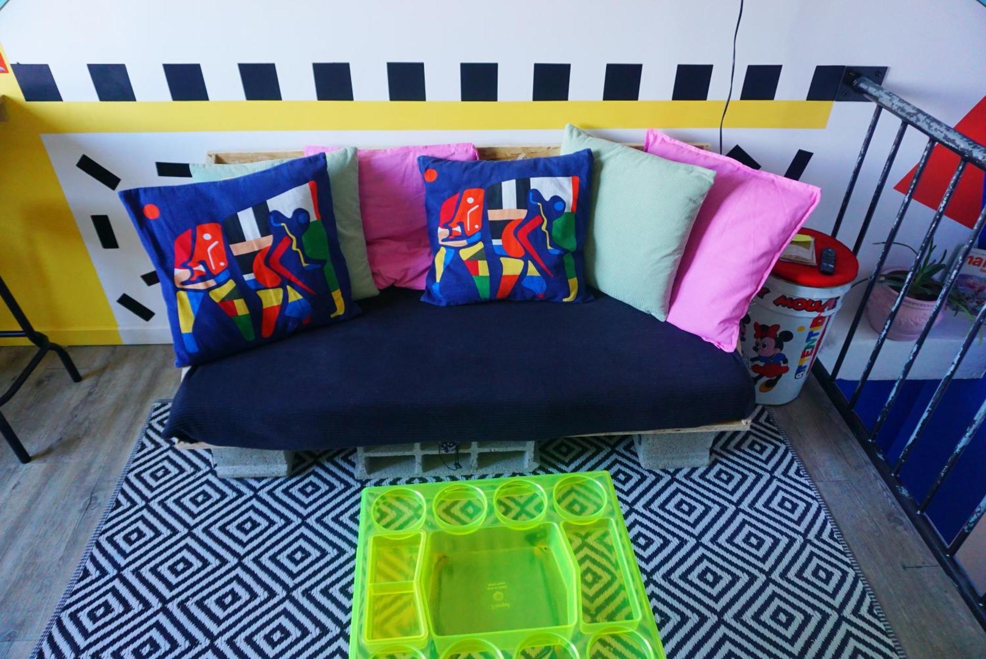 Homestay La Ninetiesroom - Atypique Avec Salle De Bain Et Wc Prives - Tv Wifi Console Jeux - Parking Gratuit Toulouse