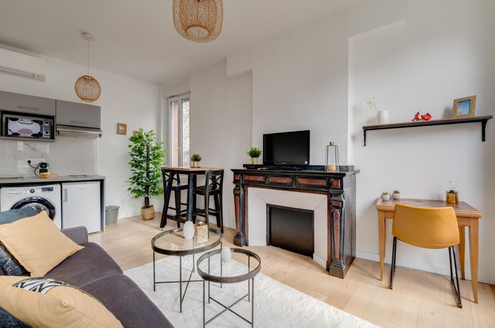 Chic Et Lumineux, Garage, Wifi, Clim Apartamento Toulouse