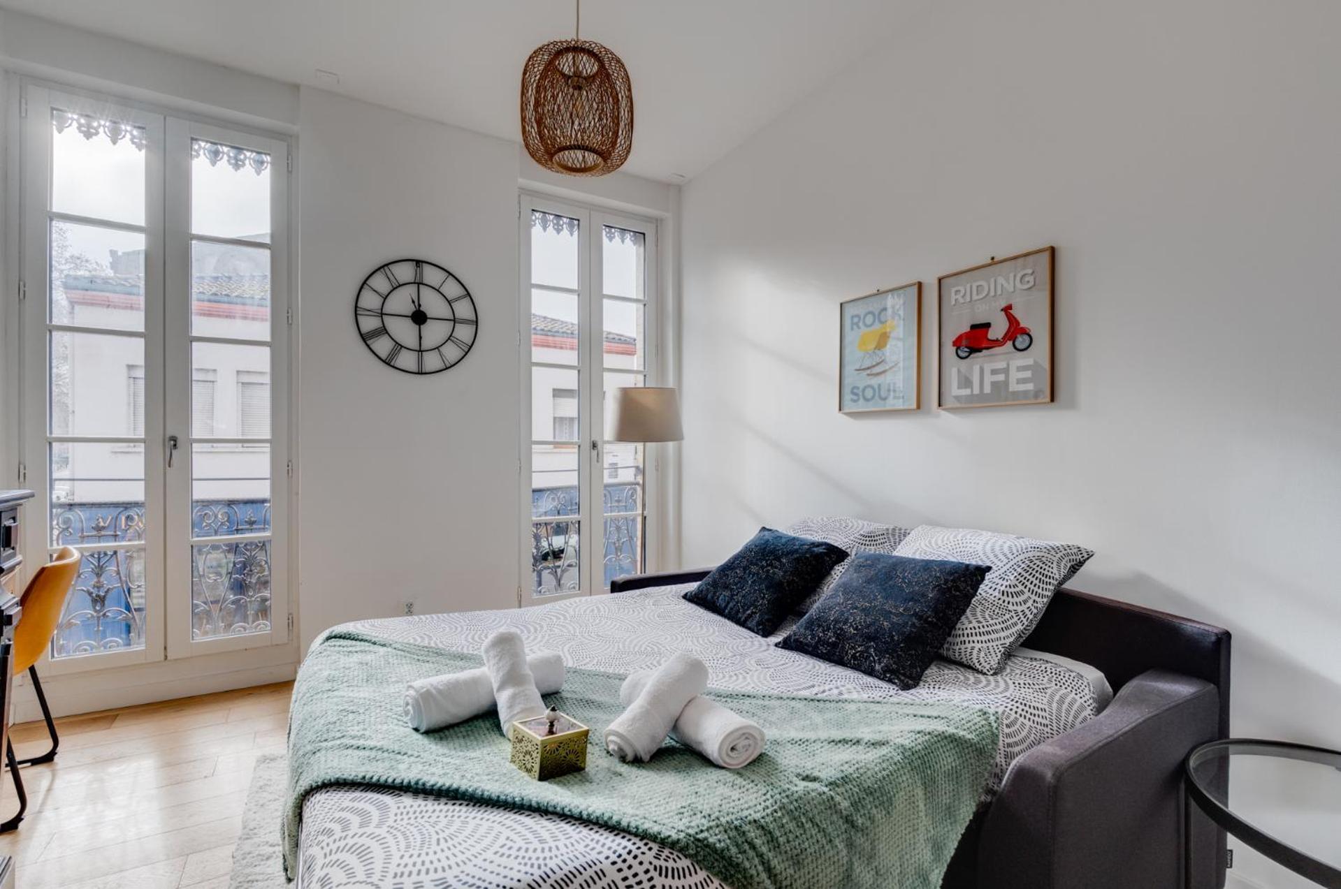 Chic Et Lumineux, Garage, Wifi, Clim Apartamento