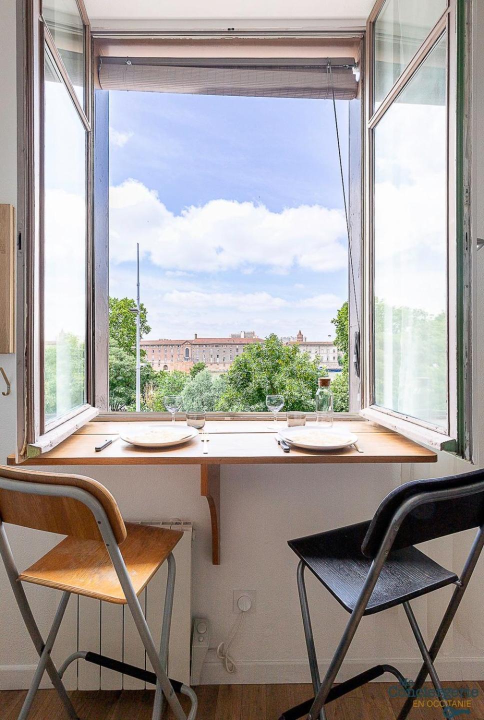 Appartement Artiste - Vue Sur Les Quais De La Garonne - Hypercentre