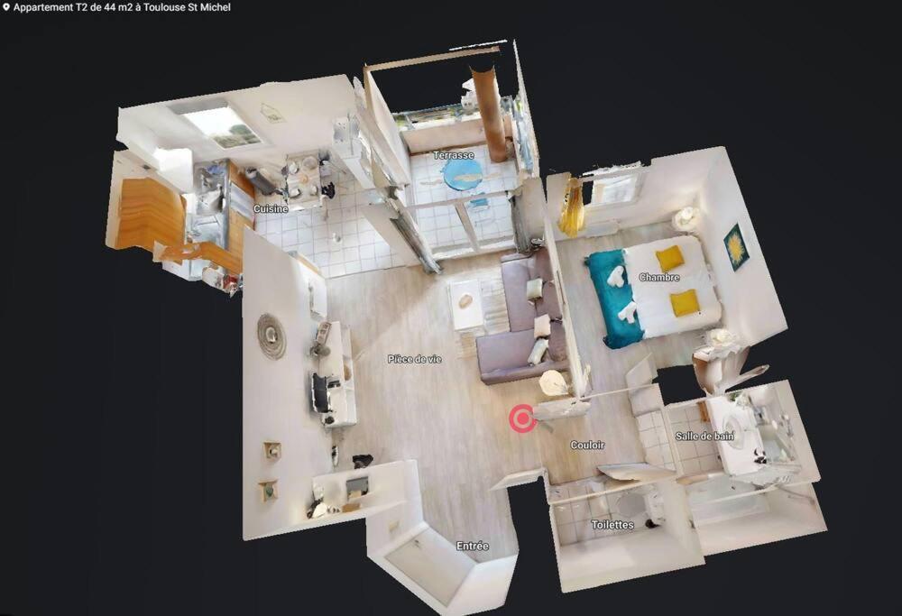 My Cozy Flat - Cote Jardin - Parking - Terrasse Toulouse