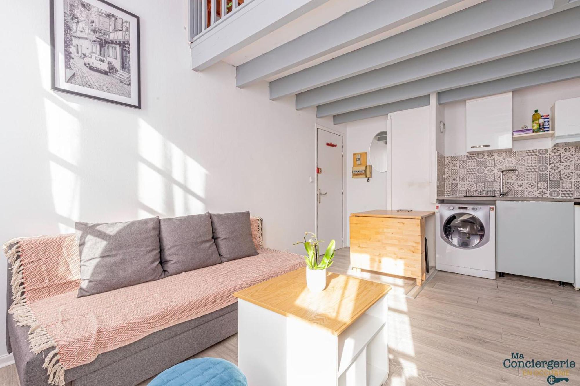 Duplex Champetre : Gare, Marche, Hypercentre Apartamento *