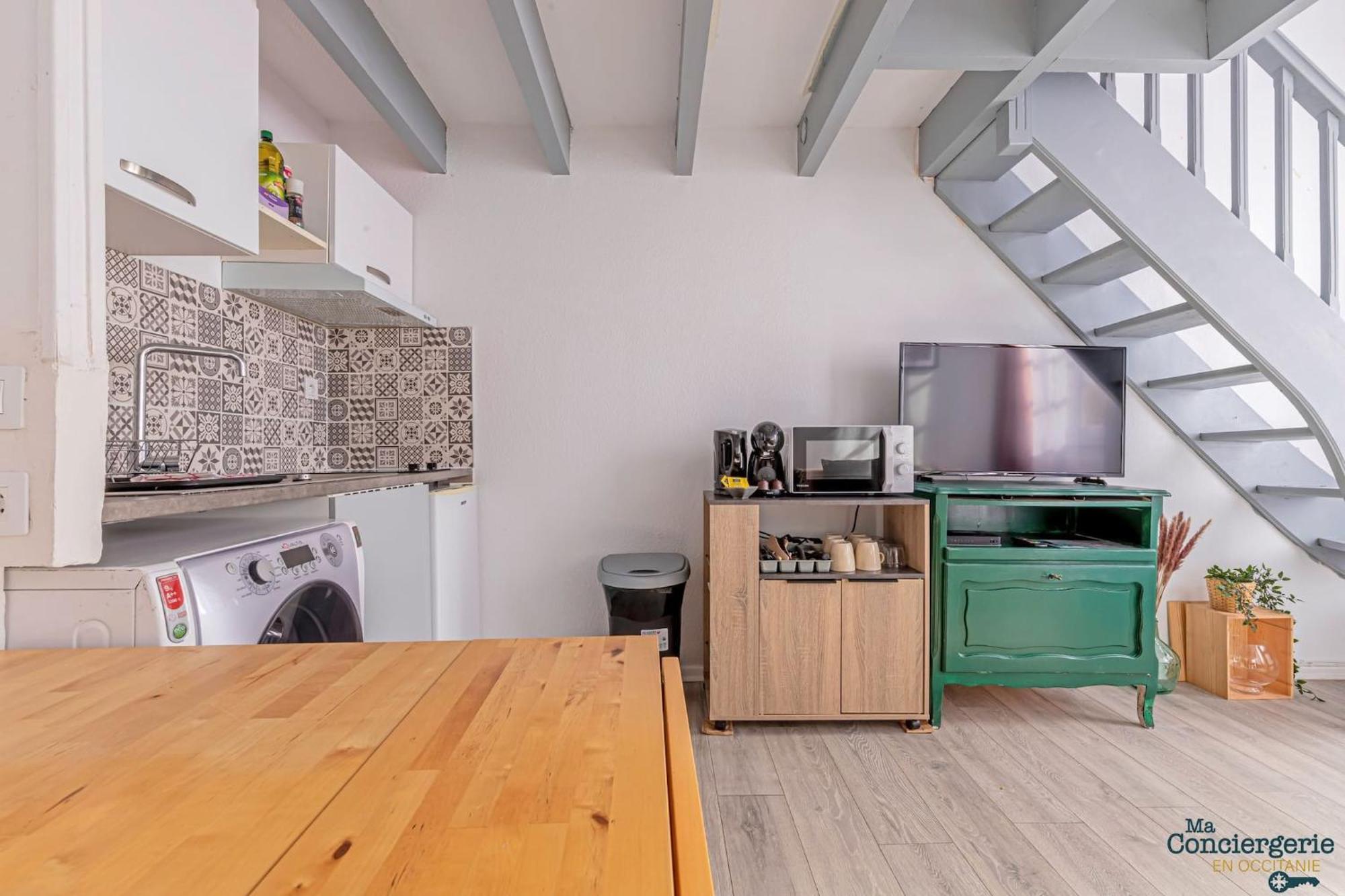 Duplex Champetre : Gare, Marche, Hypercentre Apartamento