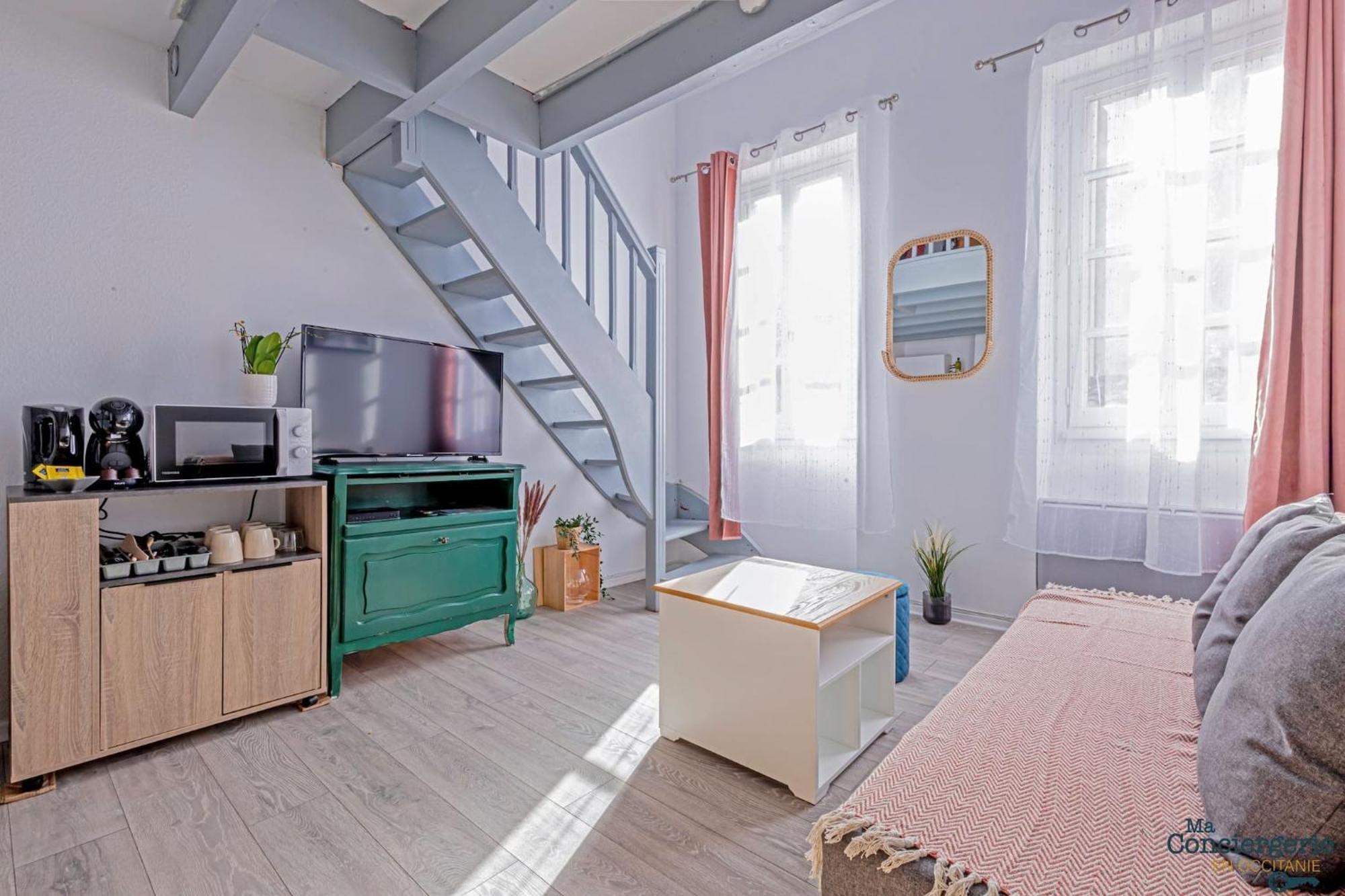 Apartamento Duplex Champetre : Gare, Marche, Hypercentre *