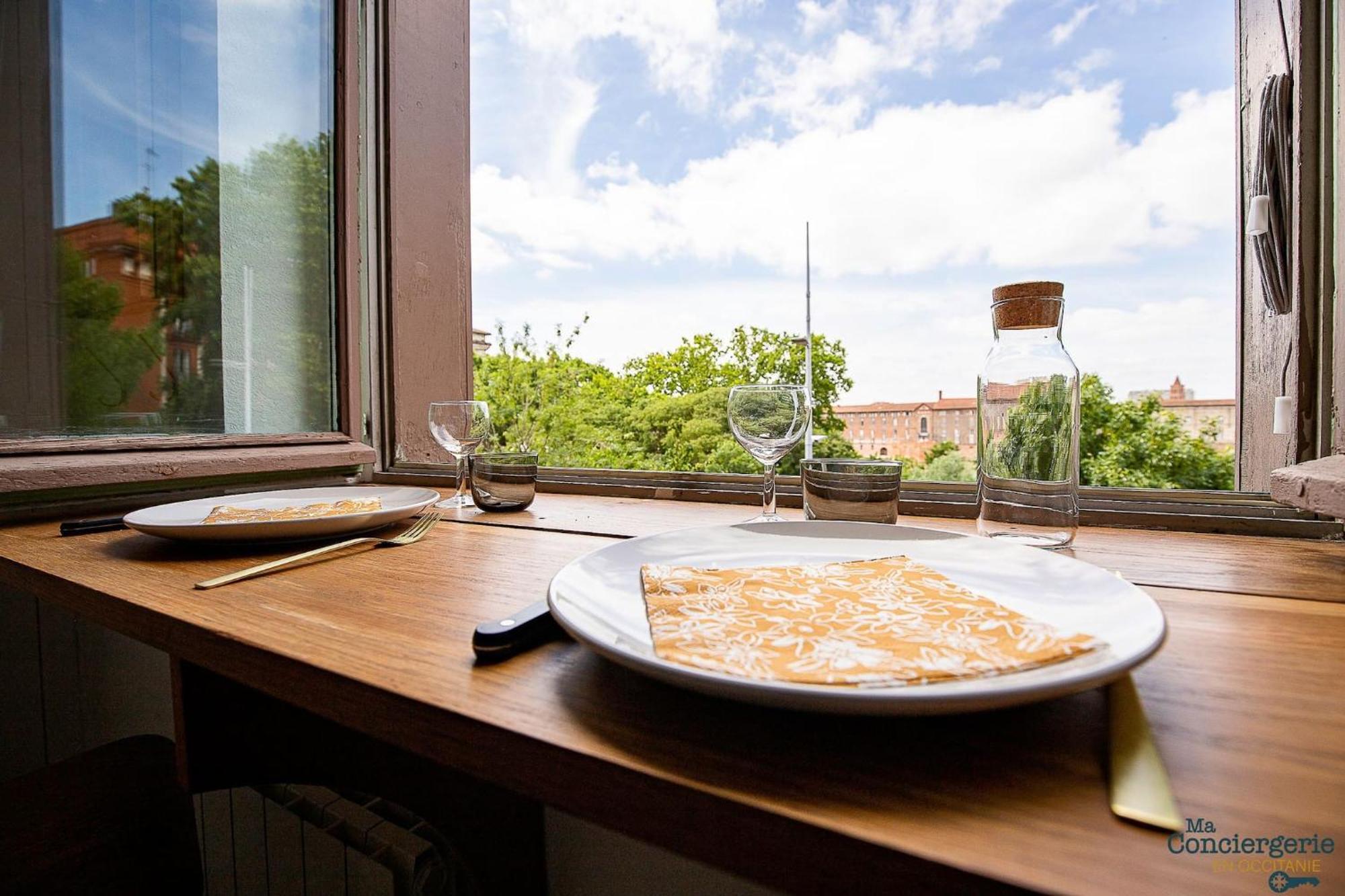 Appartement Artiste - Vue Sur Les Quais De La Garonne - Hypercentre