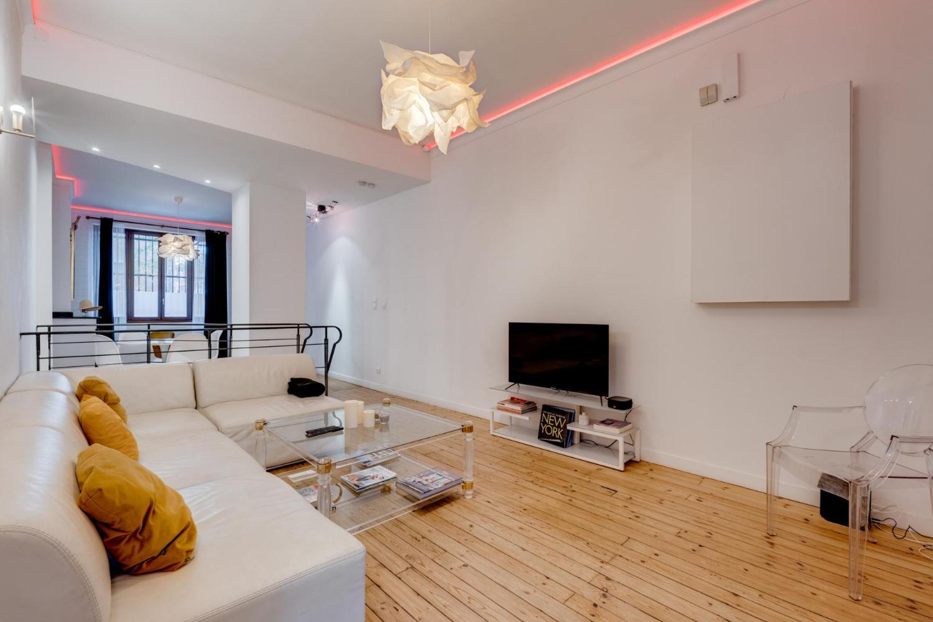 Apartment Spacieux 90m2 Jacuzzi, Standing,bien-etre *