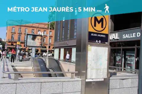 Charme Toulousain - Hyper Centre - Proche Metro Apartamento