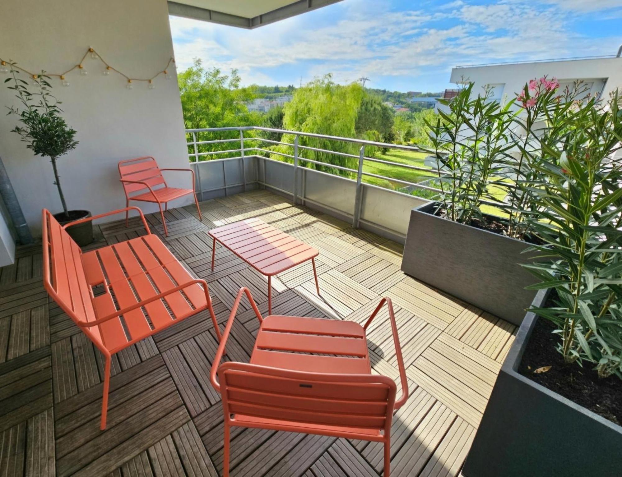 T3 Universites & Hospitals - Havre De Paix Pres - Parking - Terrasse Apartamento *