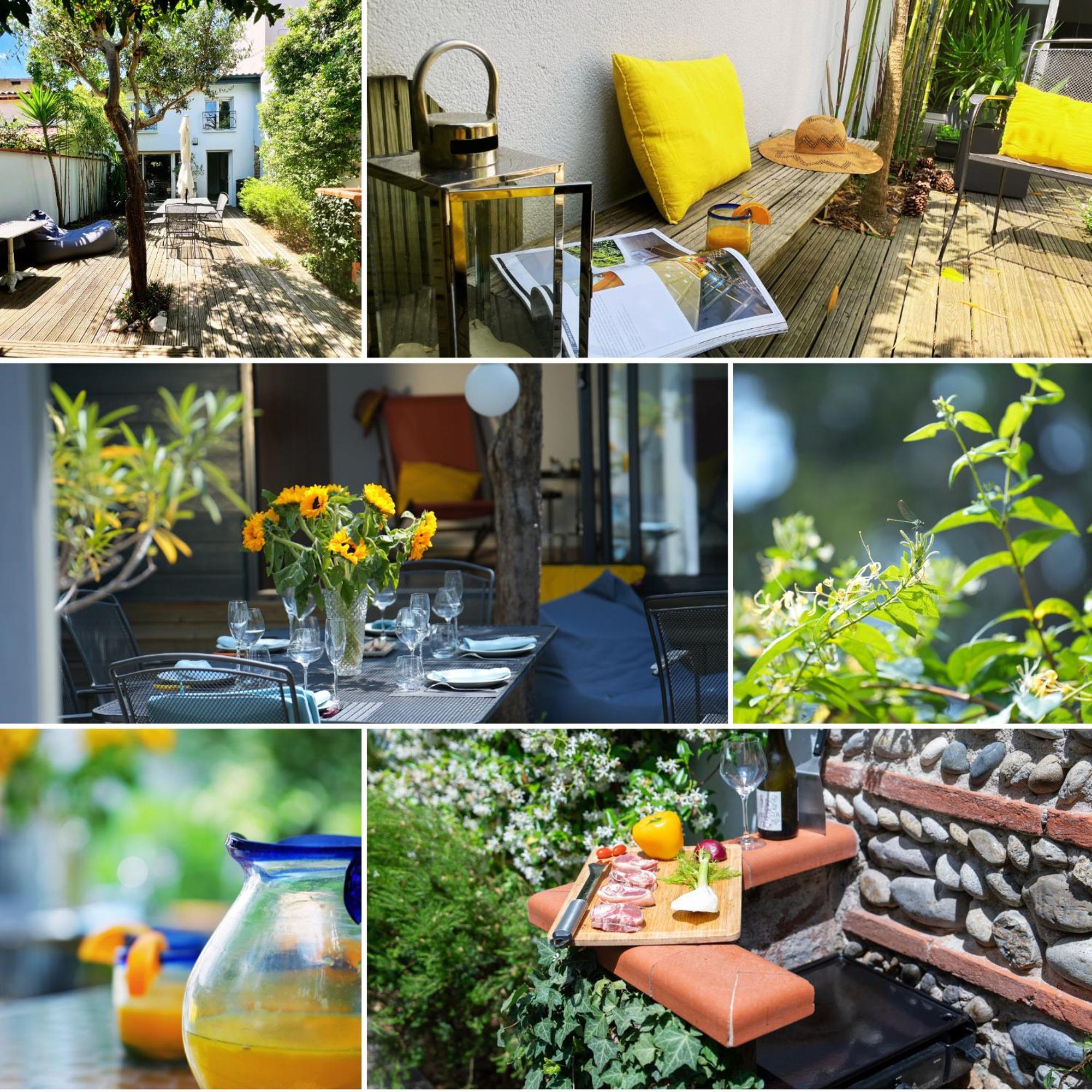 La Maison Jasmin - 8 Personnes - Parking Prive - Climatisation - Jardin Holiday home