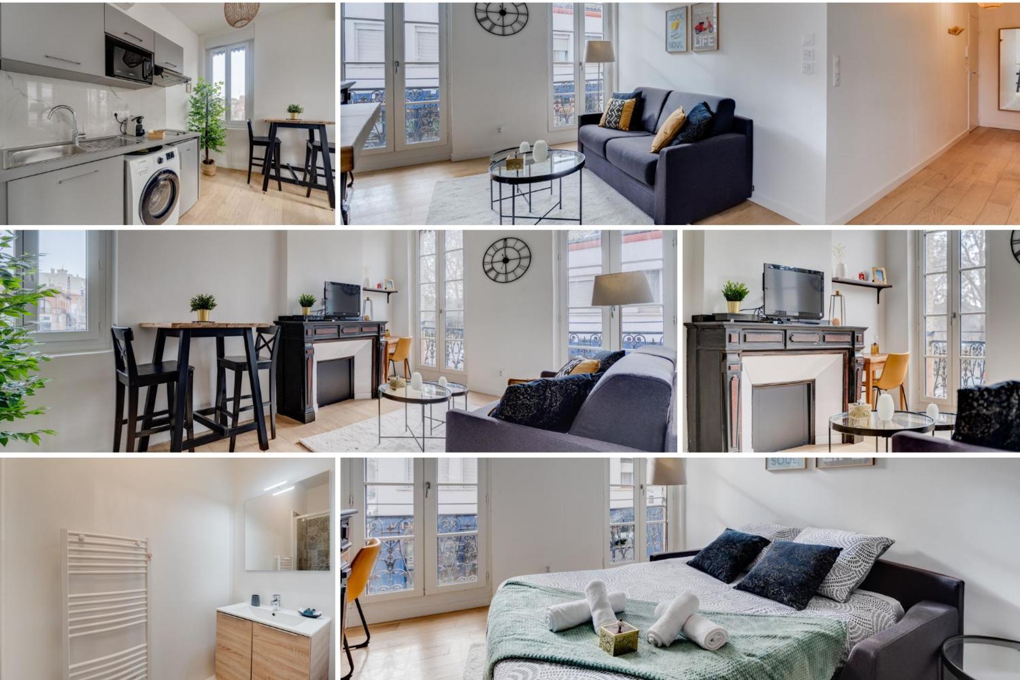 Chic Et Lumineux, Garage, Wifi, Clim Apartamento