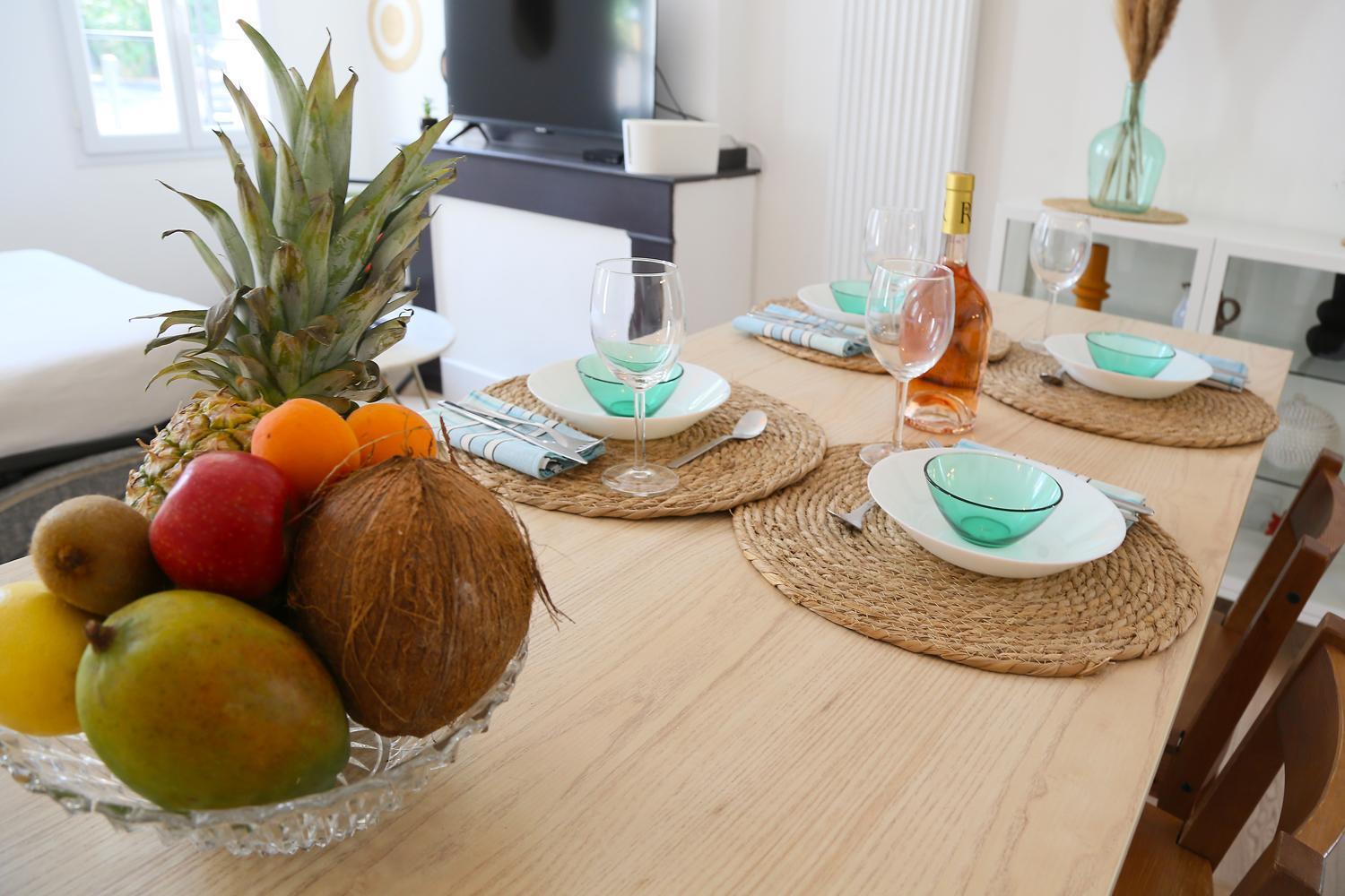 L'ethnique 7p - Climatisation - Jardin - Parking - Salle De Sport Apartment *