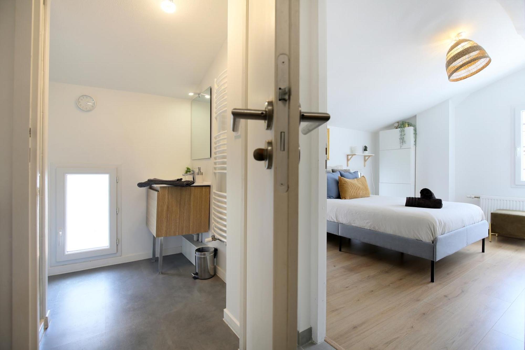 L'ethnique 7p - Climatisation - Jardin - Parking - Salle De Sport Apartment *