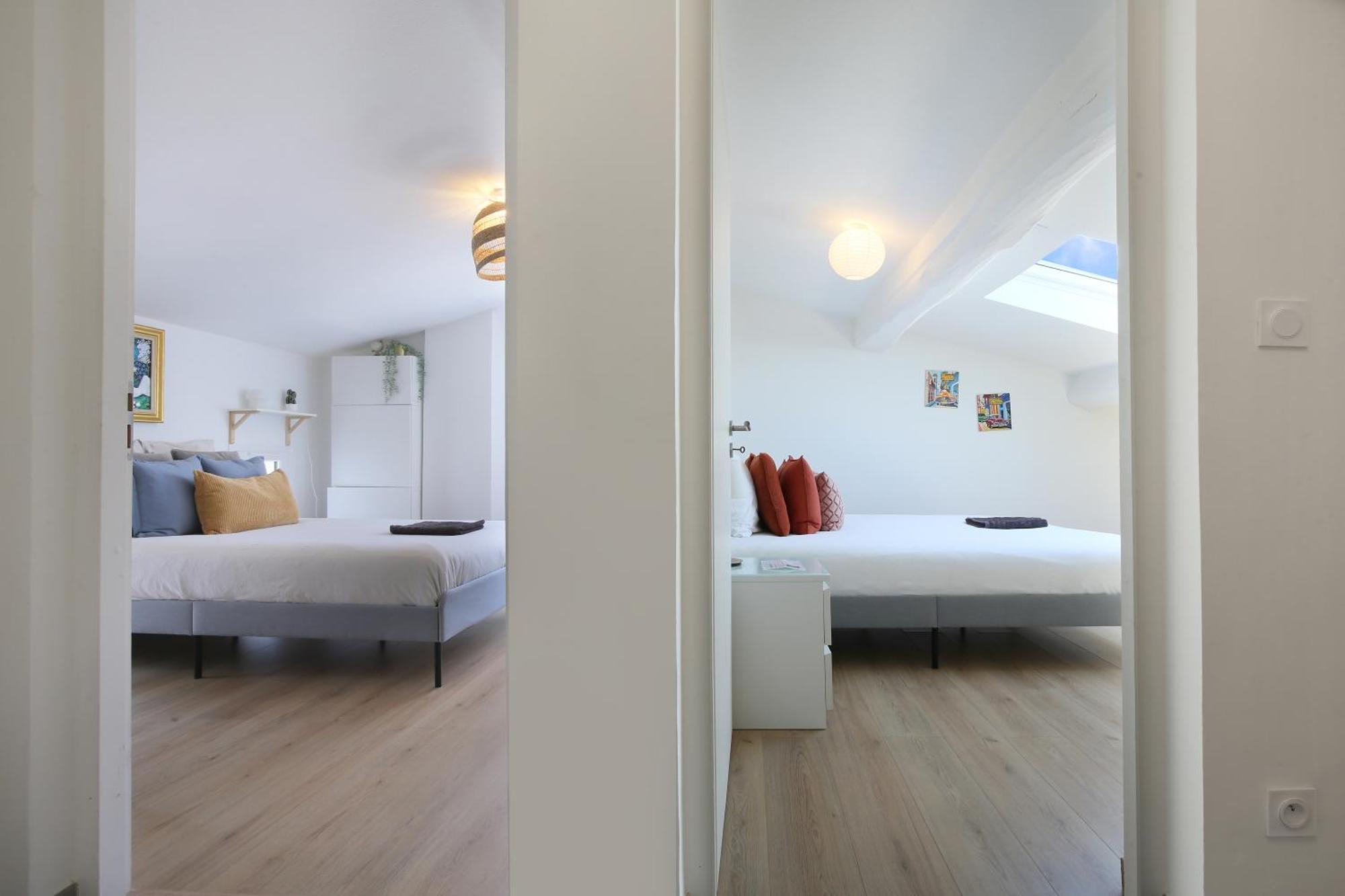 Apartment L'ethnique 7p - Climatisation - Jardin - Parking - Salle De Sport *