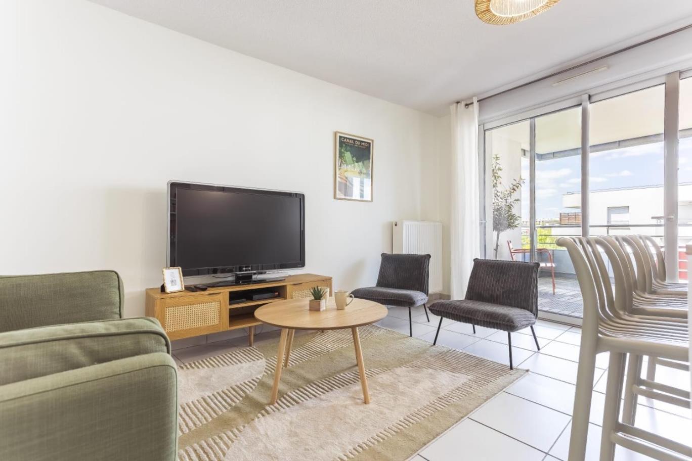 T3 Universites & Hospitals - Havre De Paix Pres - Parking - Terrasse Apartamento