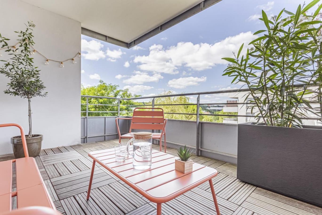 T3 Universites & Hospitals - Havre De Paix Pres - Parking - Terrasse Apartamento *