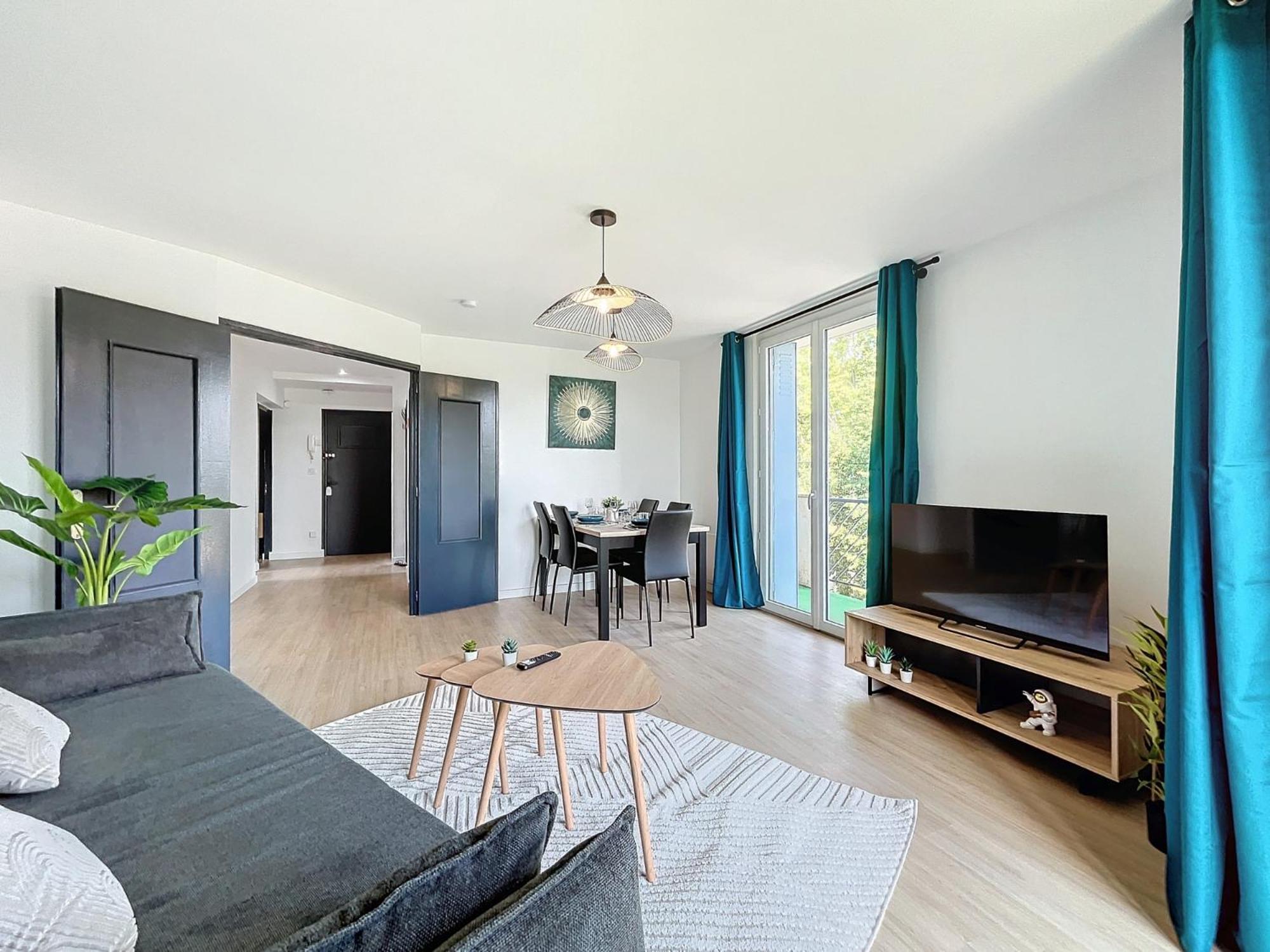Apartment T3 Aurore 64 M2 Smarttv