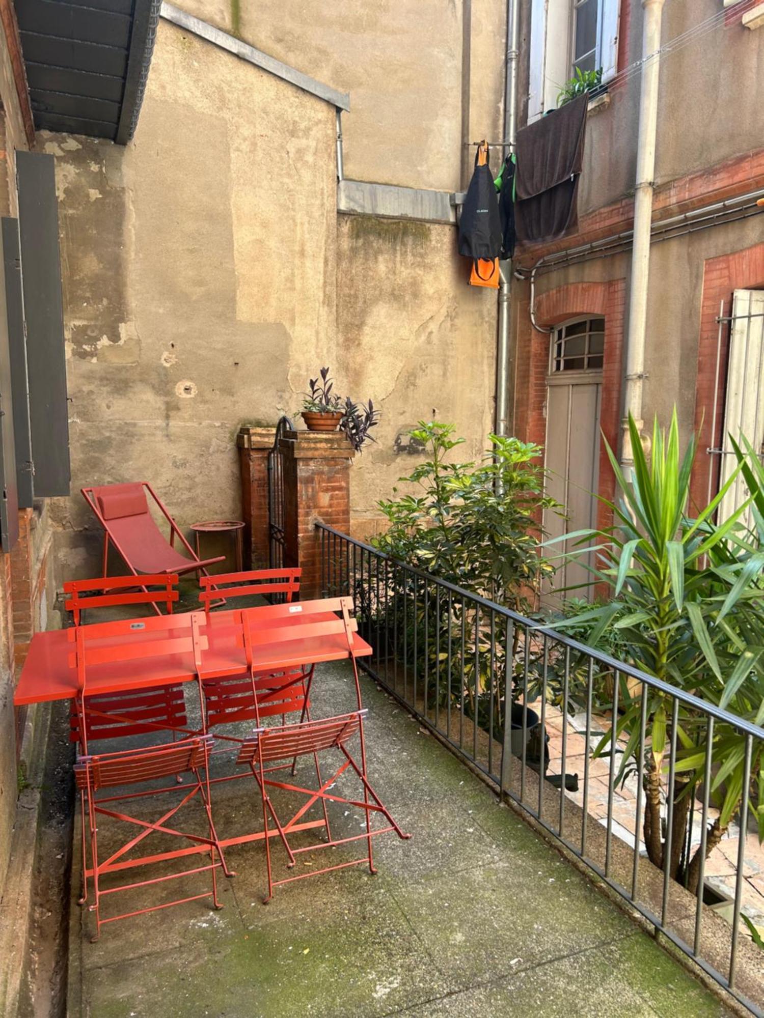 Le Toulousain 001 - Calme En Rez-de-chaussee Avec Terrasse - Hypercentre, Quartier Jeanne D'arc