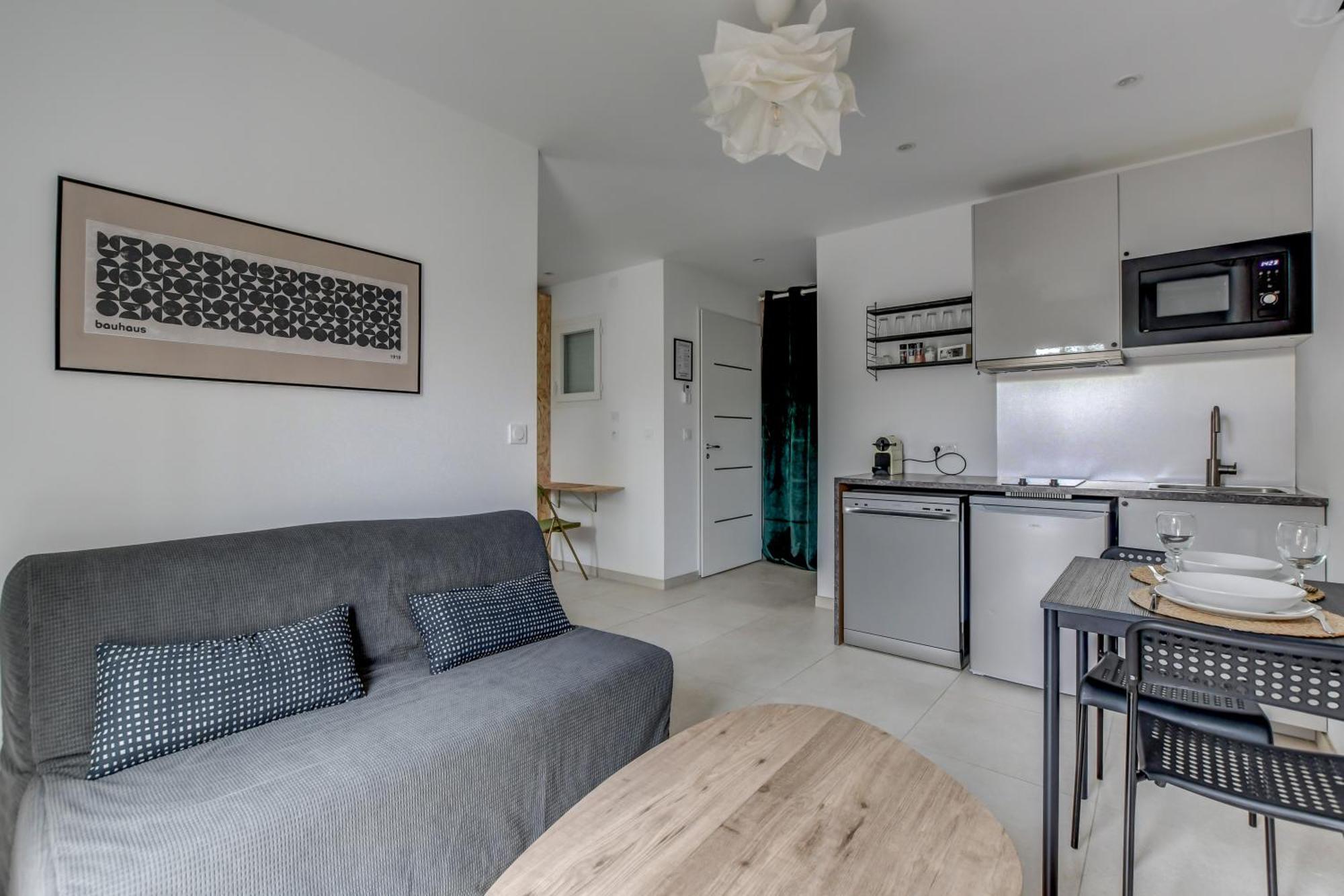 Apartment Les Cactus Bleus 35m2 , Quartier Des Minimes *