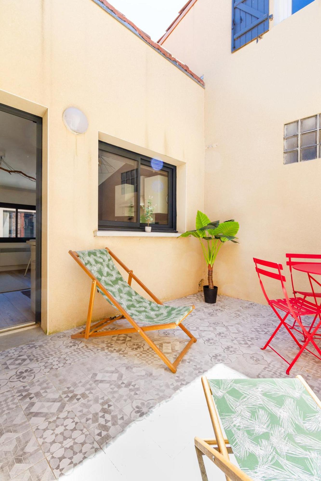 Chaleureux T2 Centre Au Calme Et Patio * Toulouse