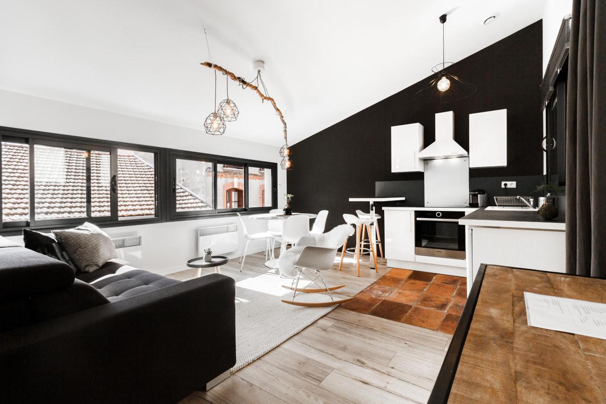 Chaleureux T2 Centre Au Calme Et Patio Apartamento