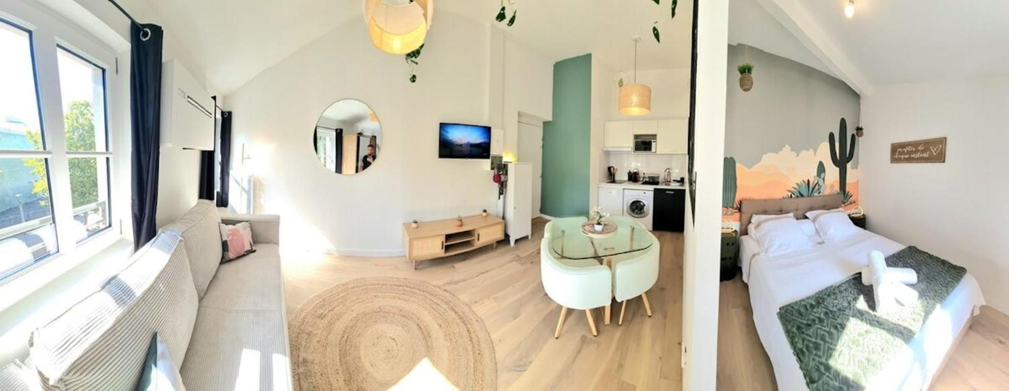 Apartamento Arizona Dream - T1 Bis Climatise 4p Wifi Toulouse