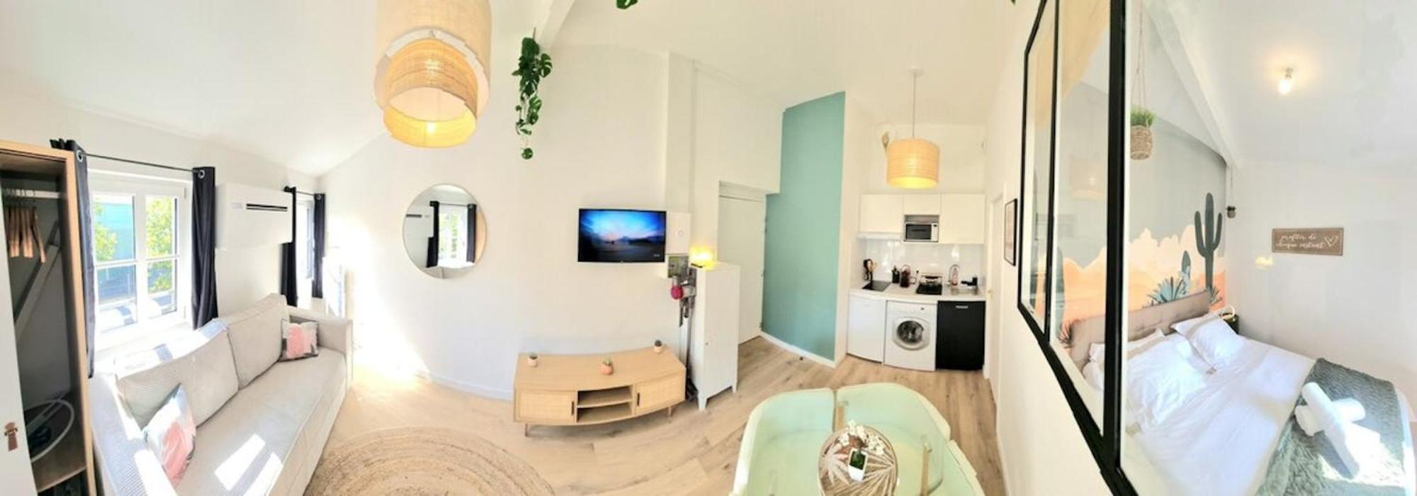 Apartamento Arizona Dream - T1 Bis Climatise 4p Wifi Toulouse
