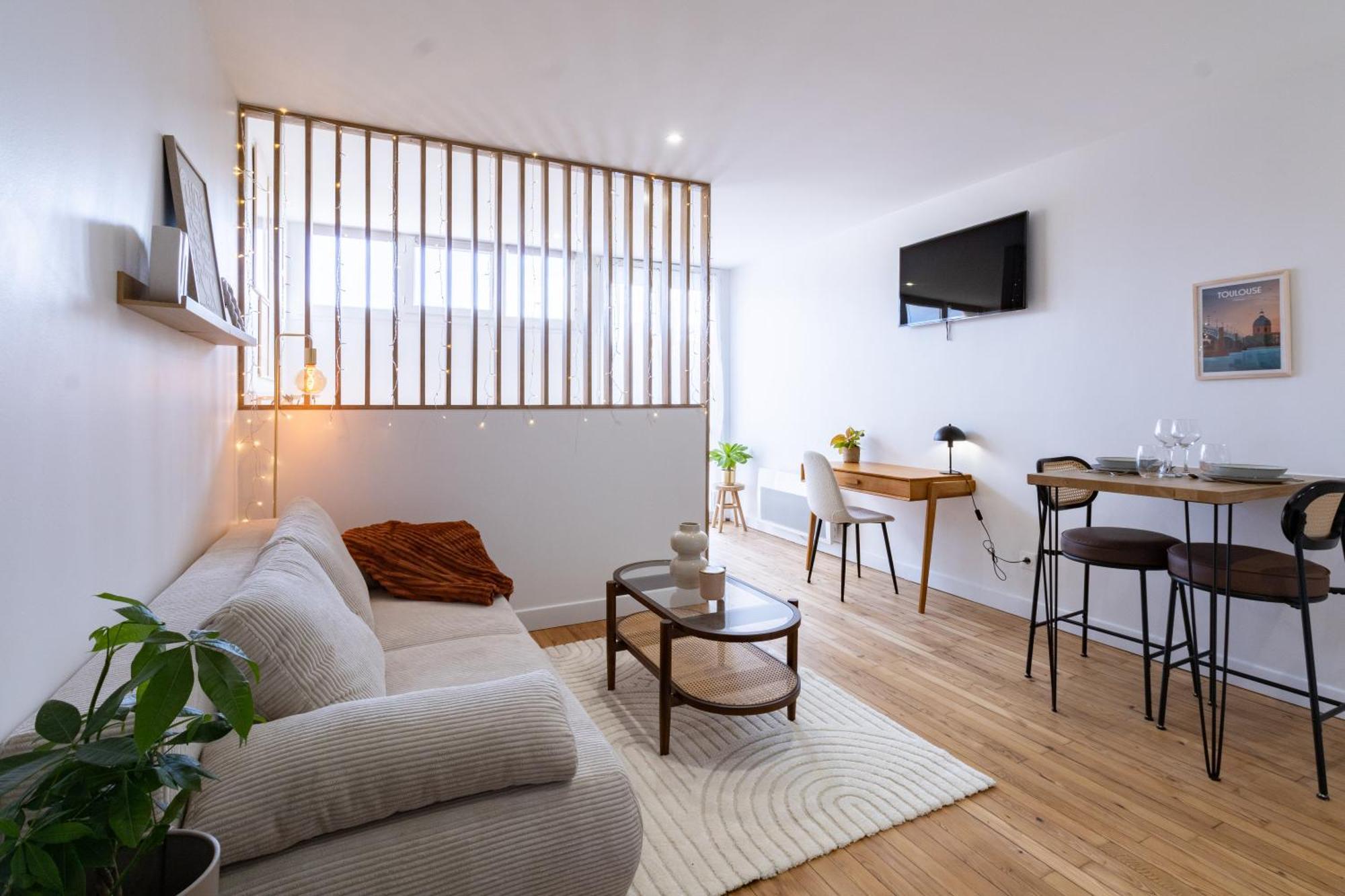 Apartamento Prestige By Opera - Votre Evasion Cosy A - Centre - Wifi - Bureau Toulouse