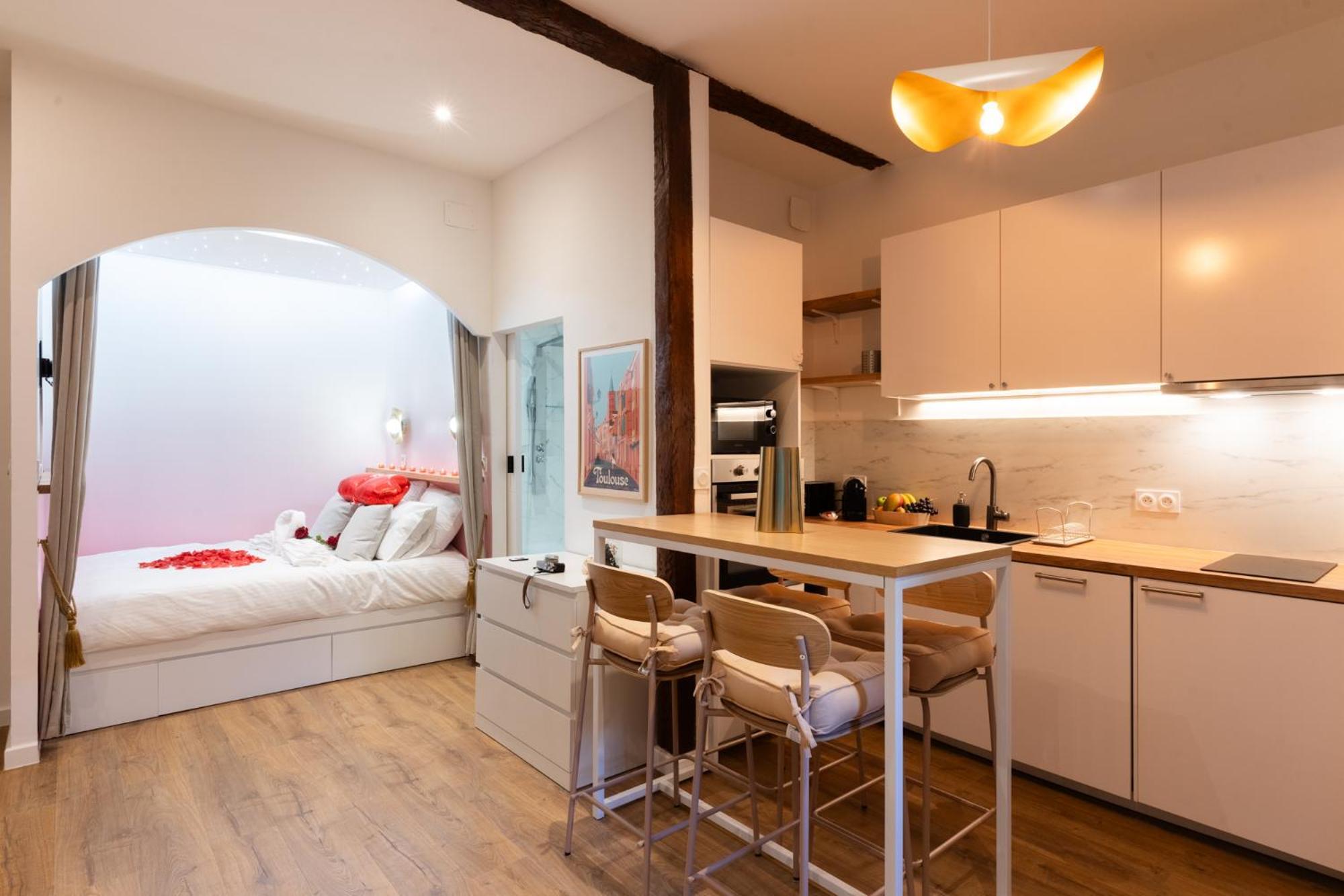 Appartement Capitole La Voute Rose