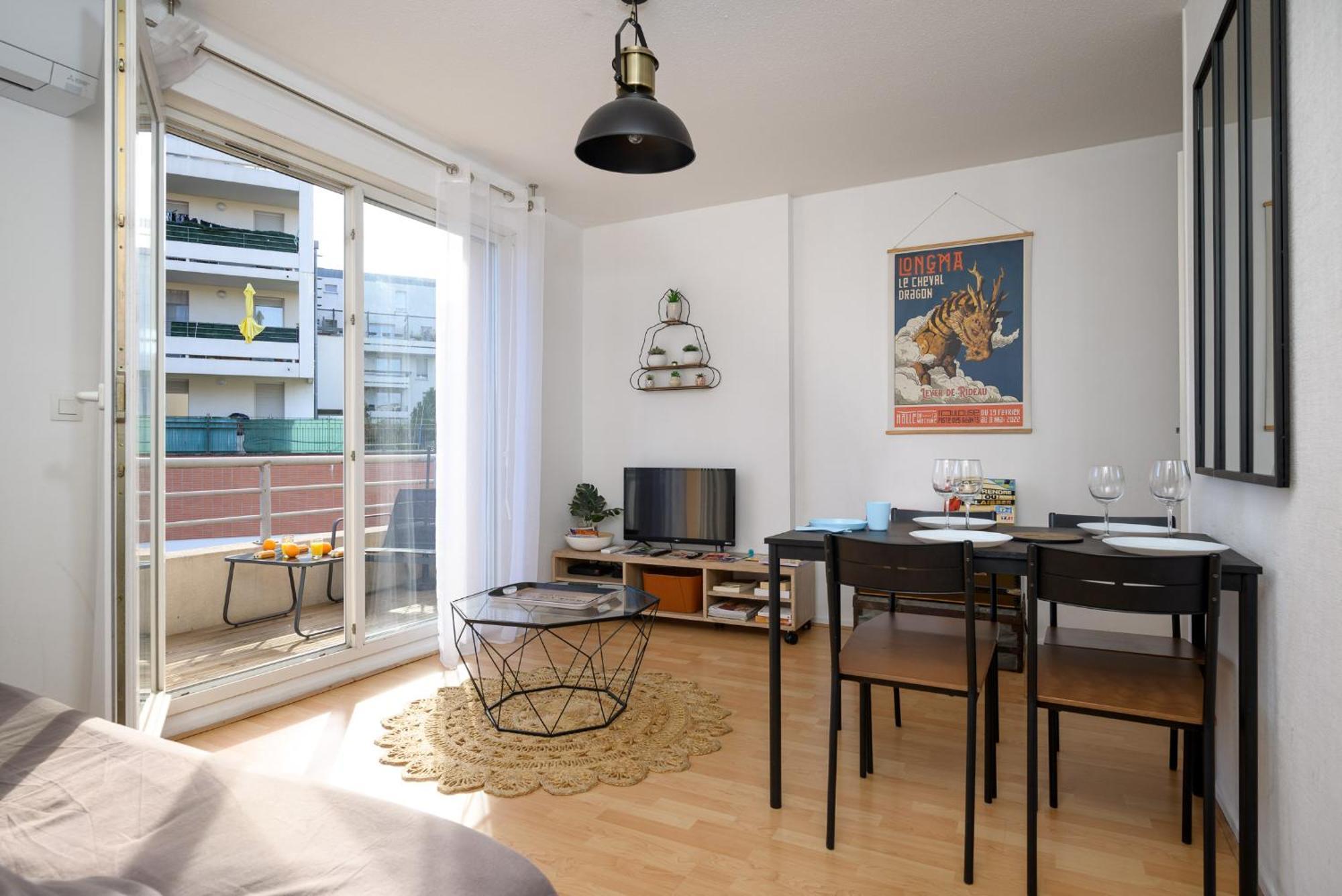 Le Boudoir De Saint-agne, Clim, Metro, Parking Apartment Toulouse