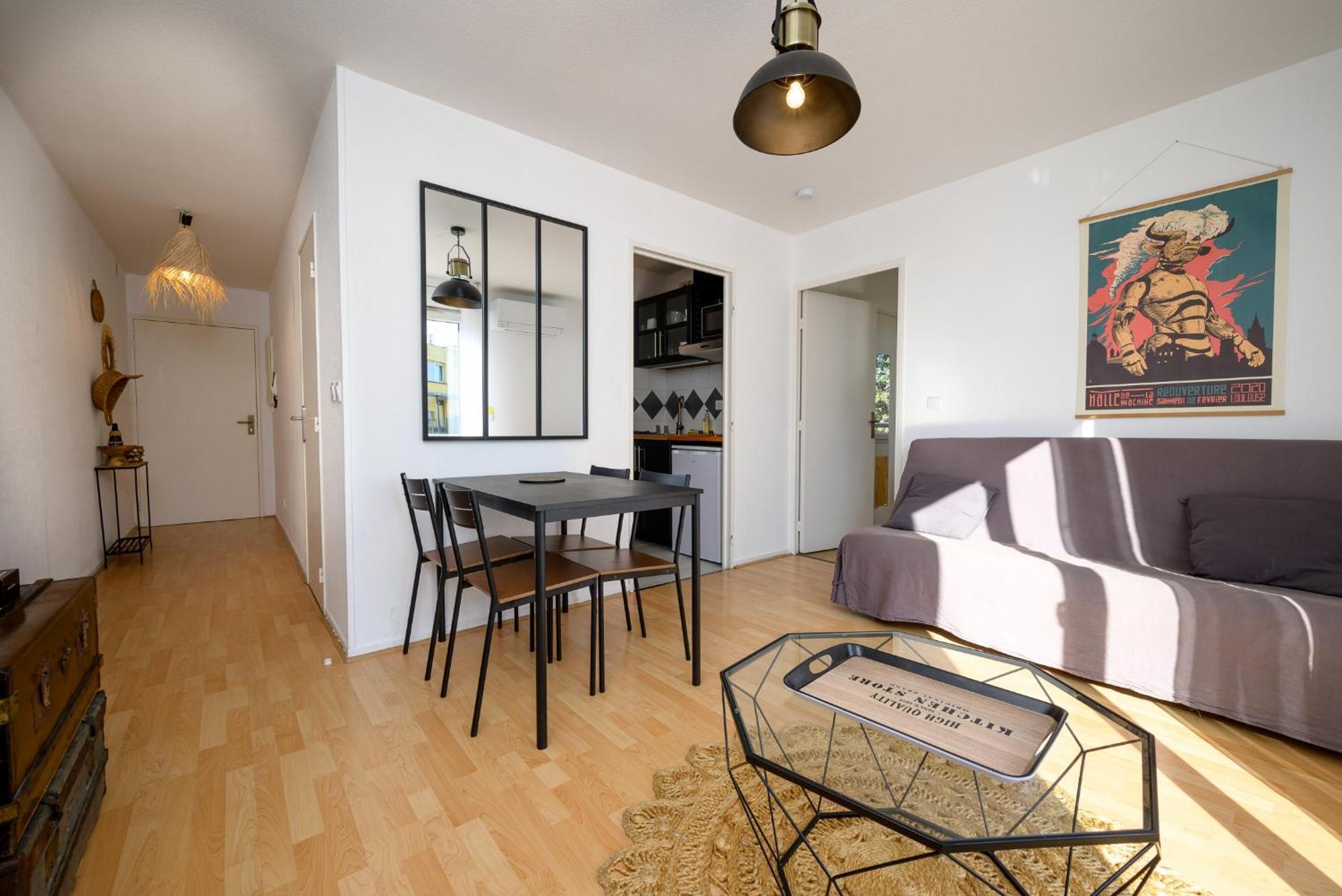 Apartment Le Boudoir De Saint-agne, Clim, Metro, Parking Toulouse