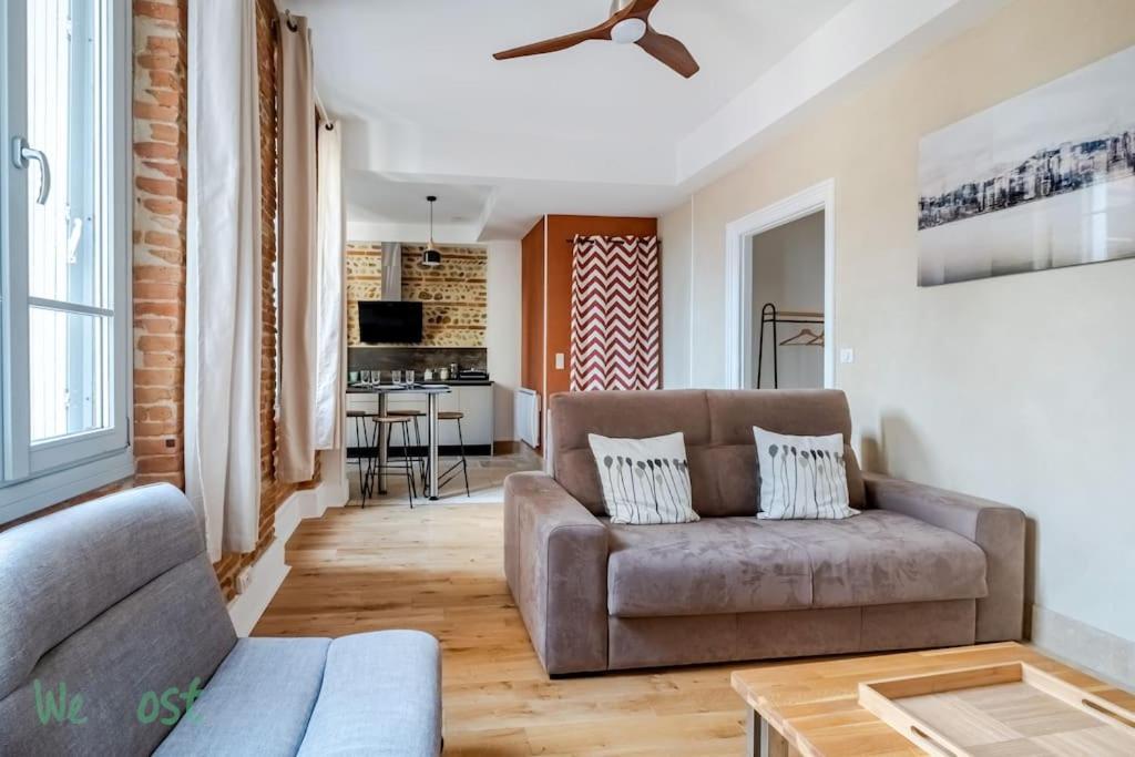 Le Toulousain Central Cosy Metro Appartement