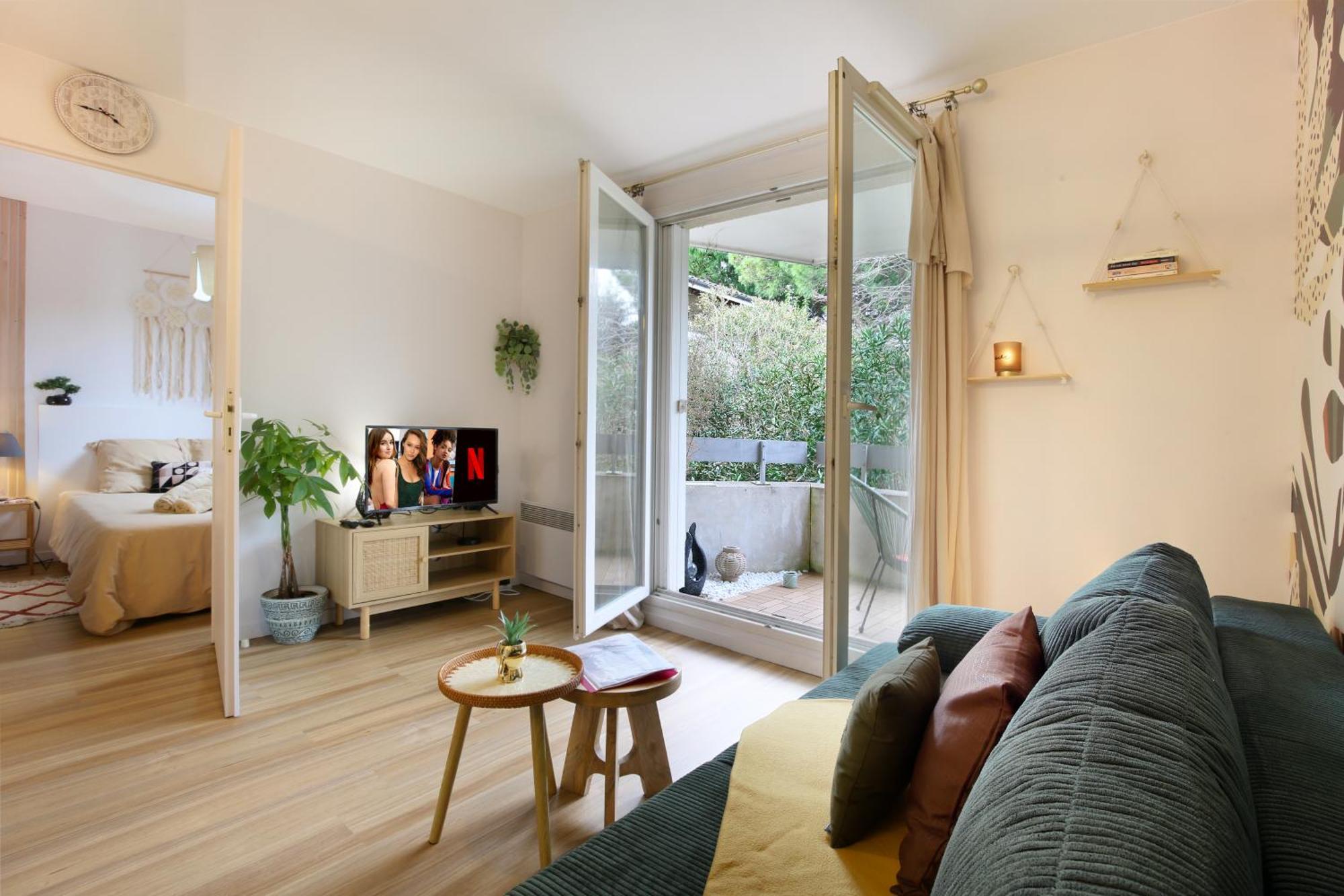Le Tropical Bali, Appt T2, Proche Metro Et Centre Apartment