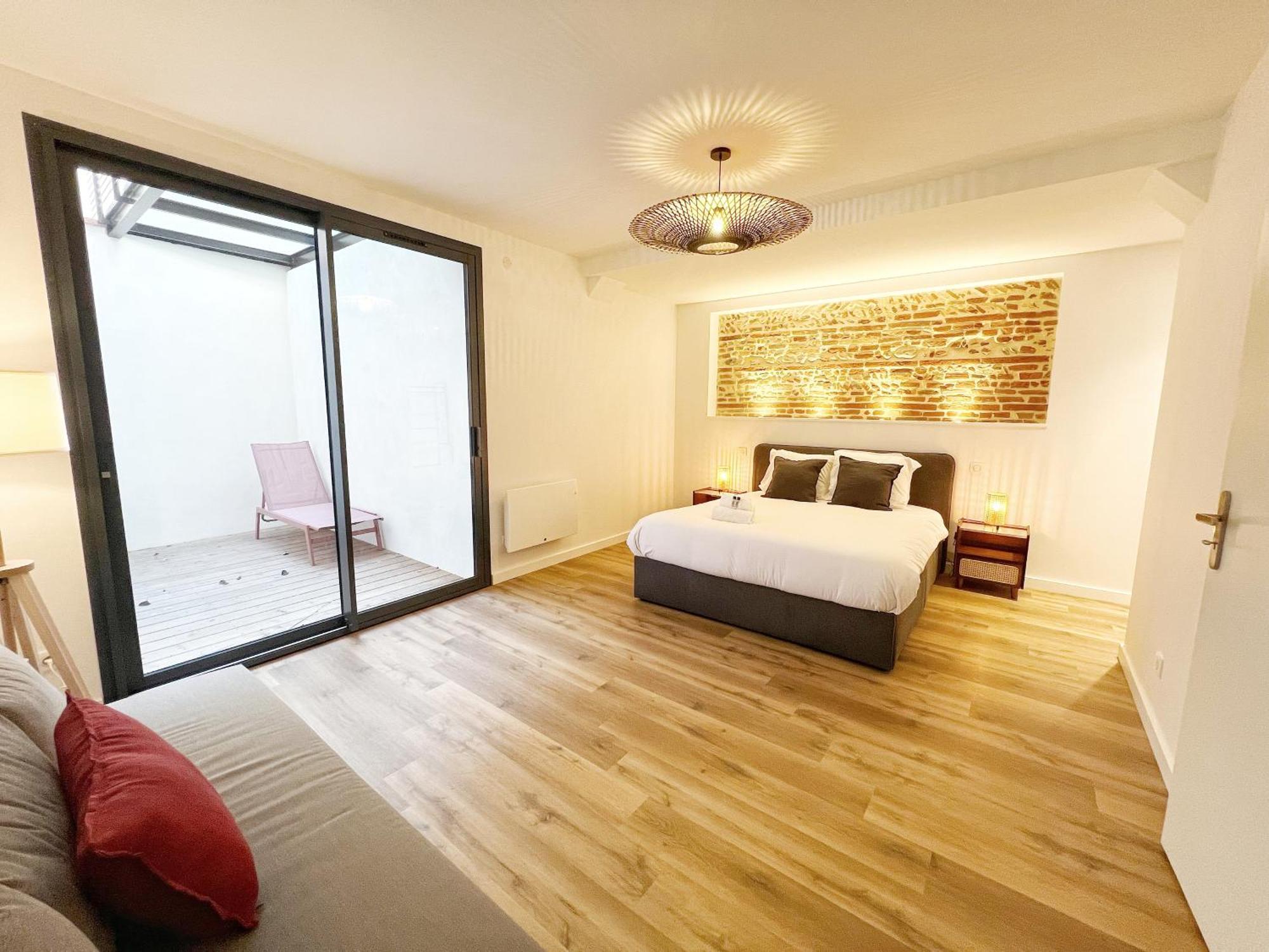 Appartement Le Boutonnier - Centre - Luxe - Terrasse - Clim Toulouse
