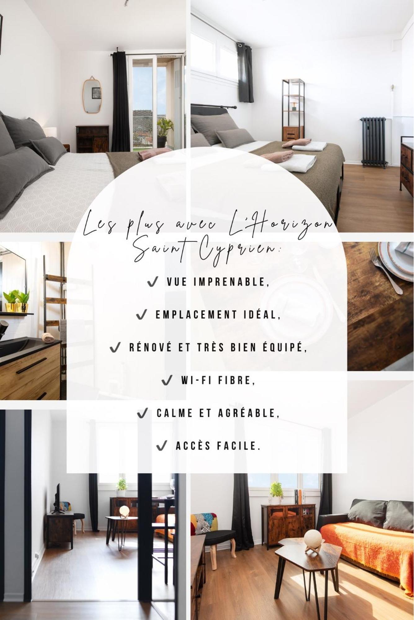 Appartement L Horizon Saint Cyprien